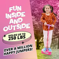 Flybar My First Foam Pogo Jumper durable construction supports repeated jumps and long-lasting play.