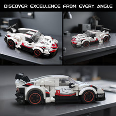 flycites Technic sports cars building block set color printed instructions help beginners complete the build