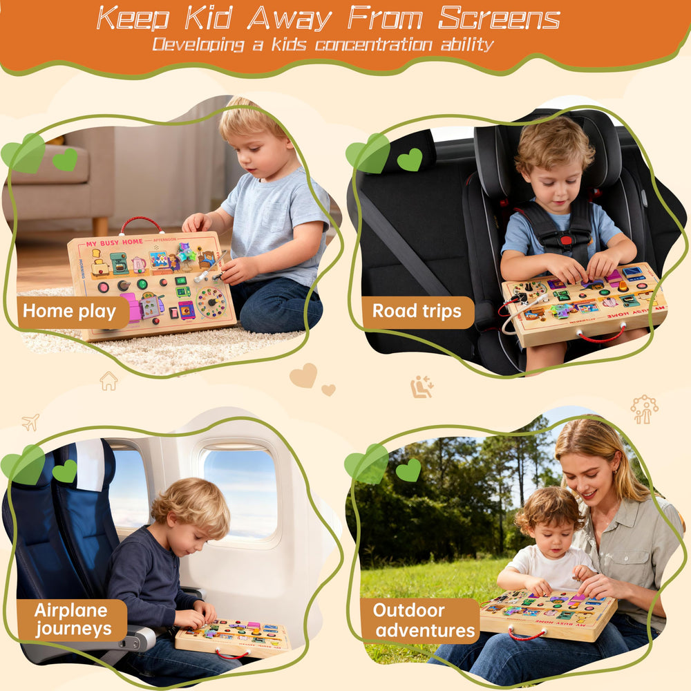 Flycoost My Busy Home toast pop-up enhances hand-eye coordination.