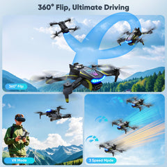 Flymevac Drone bottom camera enables vertical shooting