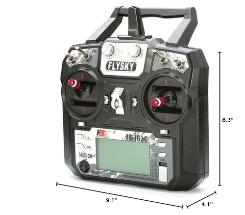FLYSKY FS-i6X bundle and packaging showcasing upgrade components
