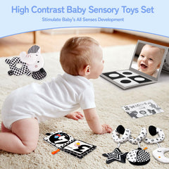 Flyxingxia gift box packaging makes a ready-to-wrap newborn gift.
