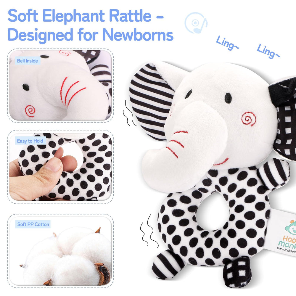 Flyxingxia soft cloth book invites tactile exploration for fine motor practice.