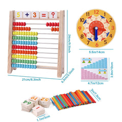 Flzoaveus homeschool classroom set for versatile math practice.