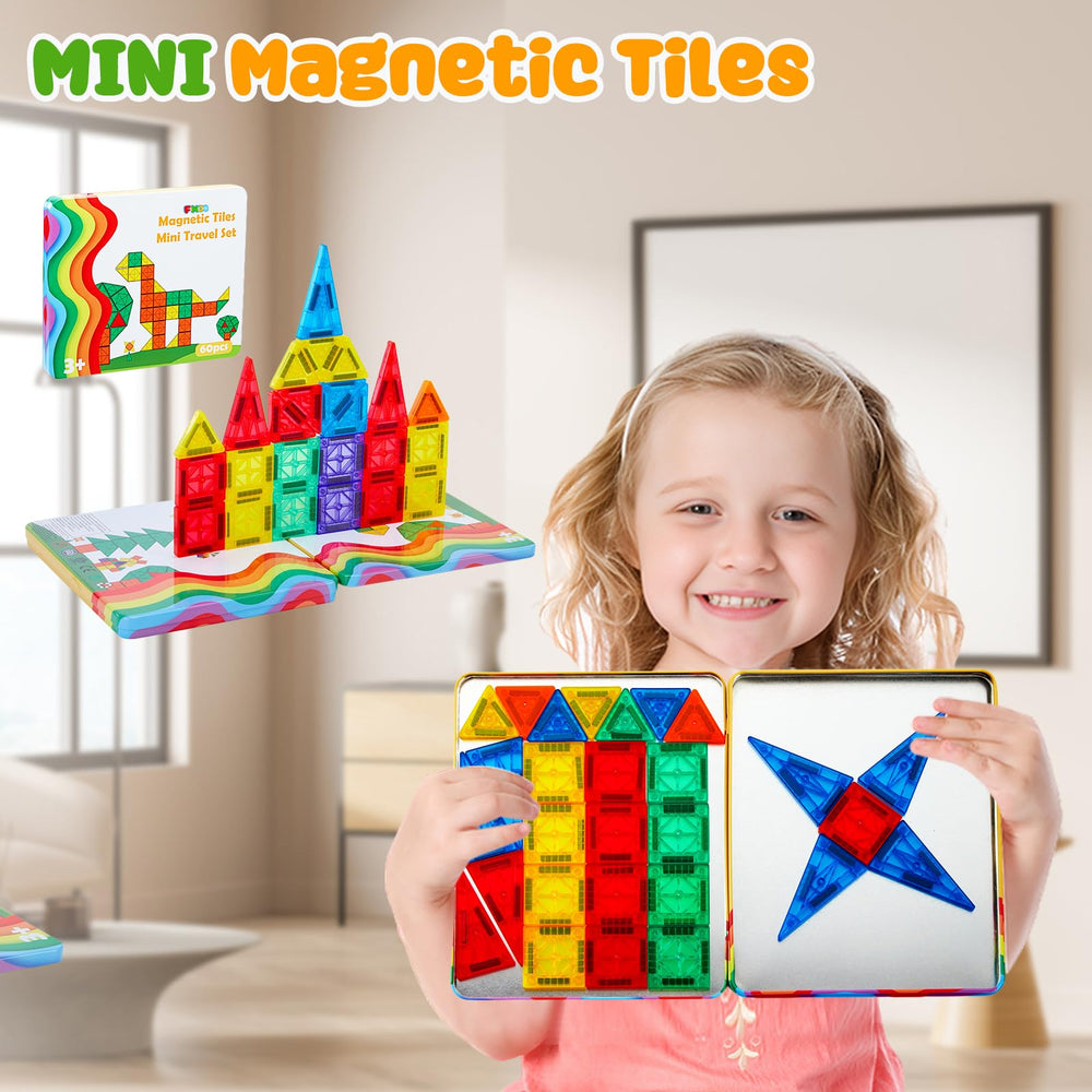 FNJO tiles promote cooperative play and communication during group building.