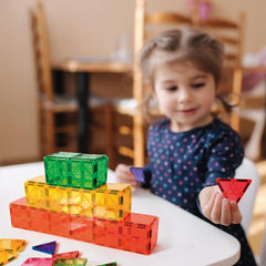 Compact storage keeps play tidy and portable with FNJO tiles.