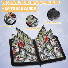 Foalgo compact 7.5x9.8 inch binder is portable for travel.