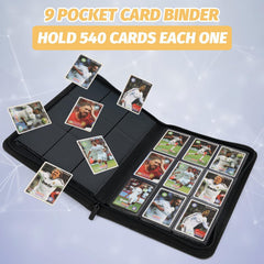 Foalgo leather-look cover protects cards with a premium feel.