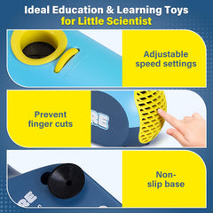 Foamore Airflow Toy easy-assembly enables quick setup for home or classroom