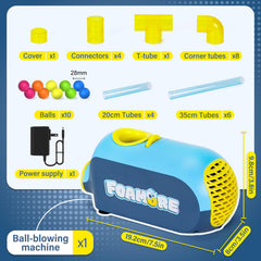 Foamore Airflow Toy pipe-layout highlights customized airflow routes for exploration