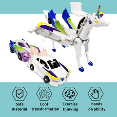 Fogsea educational toy encourages creativity through car to animal transformations