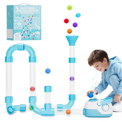 FOHEB air powered stem building toy structure for creative construction play.