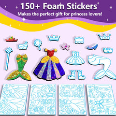 FoilColoring portable craft kit for travel and play.