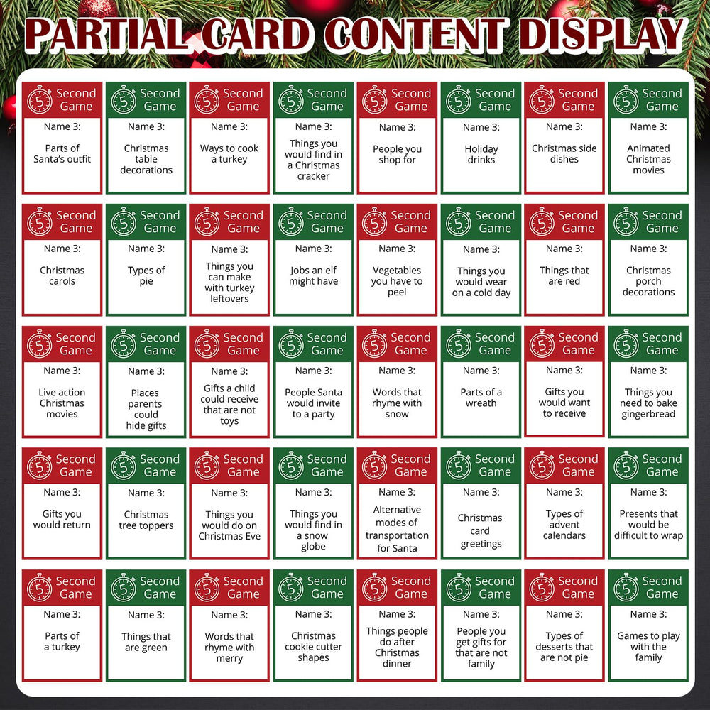 Foilswirl Christmas travel-friendly game kit for on the go fun