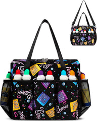FOKDUVB bingo bag exterior pockets keeping daubers organized during play