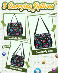 FOKDUVB Bingo Bag interior slots keep odds and ends neatly separated.