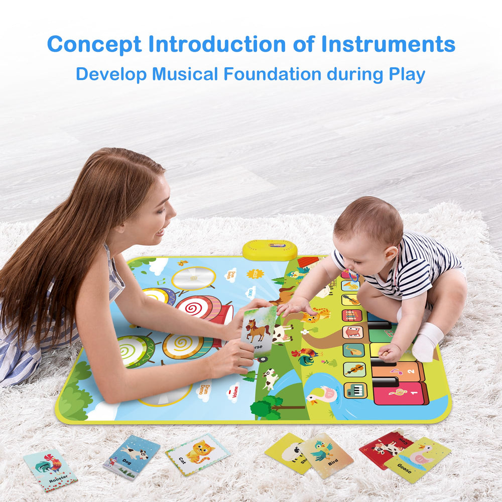 Foki Piano Mats edge-safe-bottom close-up emphasizes safe, non-slip design.