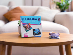 Foldology 2 progressively challenging puzzles to grow cognitive skills.