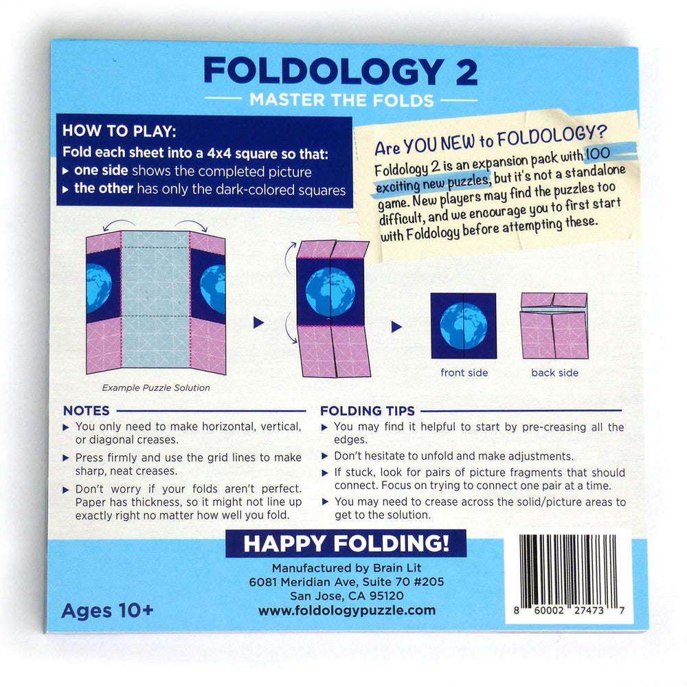 Foldology 2 final challenge puzzle for a satisfying finish.