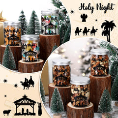 FoldTier nativity sticker Bethlehem star for Sunday School activity