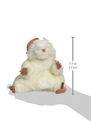 Folkmanis Mouse Hand Puppet White on desk ready for storytelling