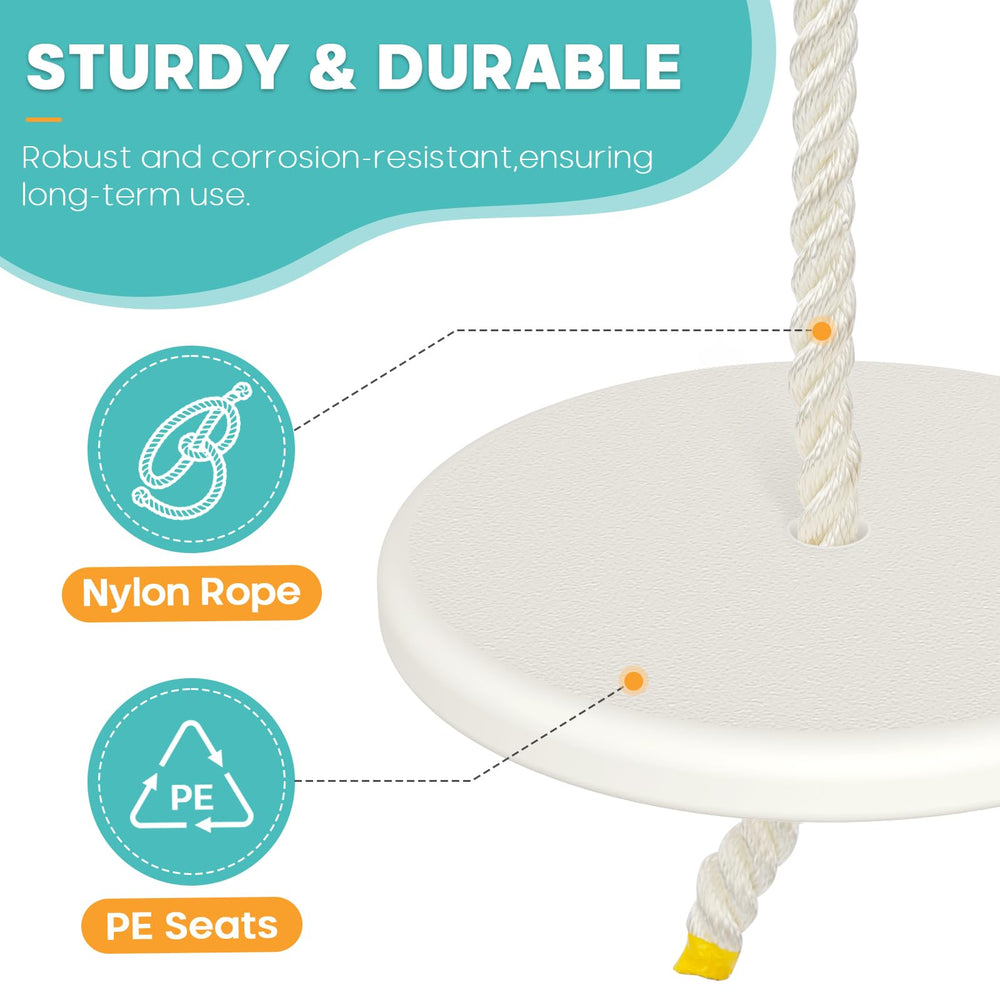 Fologtoo zipline seat with carabiner for quick, secure setup.