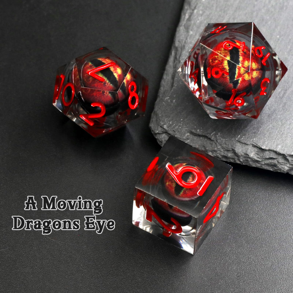 Fonvgogo versatile dice for D&D and other tabletop RPGs.