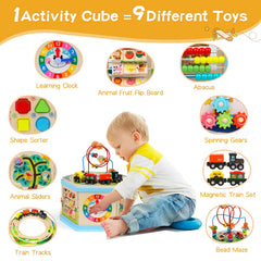 FOPNETS activity cube abacus builds early counting and curiosity.