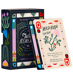 Forage Folk Wild Remedies deck in a box, ideal for herb study and friendly play