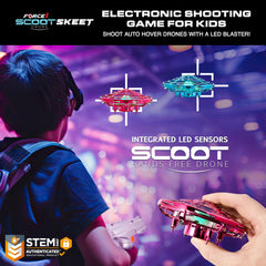 Force1 Scoot Skeet galactic blaster gun for LED target challenges