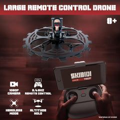 Force1 Skibidi Toilet Drone in headless mode simplifies piloting for new flyers.