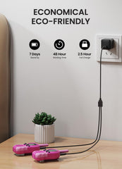 FOREDOM charging setup with USB cable for easy recharge