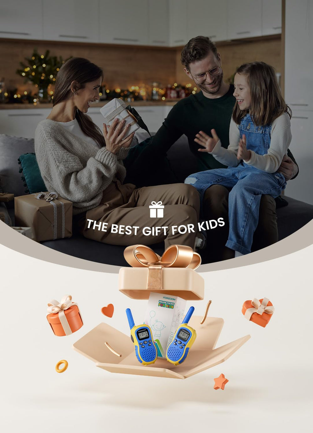 FOREDOM blue 2-pack box indicating gift-ready educational set.