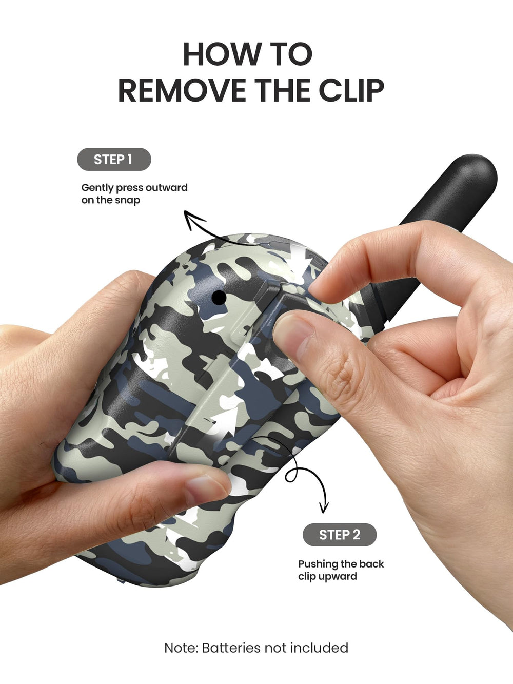 FOREDOM lightweight design at around 70g eases carrying.