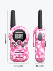 FOREDOM kid walkie talkies gift box packaging ready for gifting.