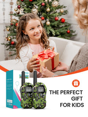 FOREDOM Walkie Talkies VOX mode supports hands-free answering during play.