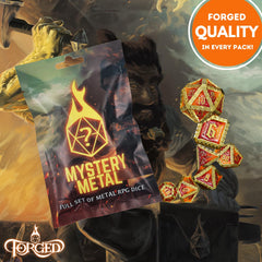 Opaque sealed bag by Forged Dice Co preserving surprise