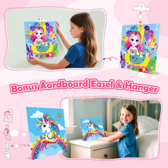 Fortand Gem Art Sticker Diamond-Details offers versatile shapes for varied designs.