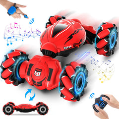 Fosgoit gesture RC car lights for night play and action.