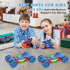 Fosgoit RC Car four-wheel-drive handles rough terrain