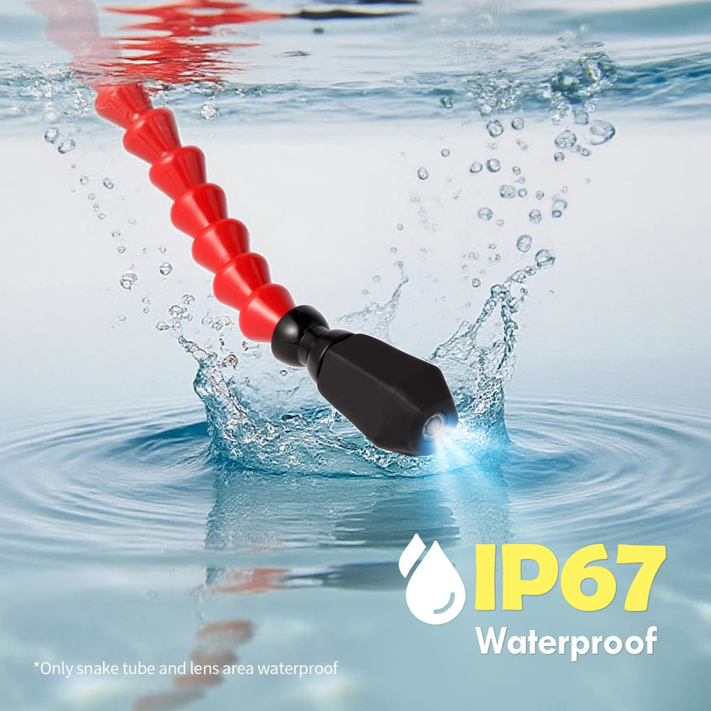 Fostro IP67 waterproof camera lens supports land and water exploration.