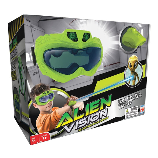 Fotorama Alien Vision goggles immerse kids in space-target play.