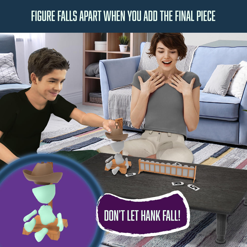 Fotorama Hankman Glow hangman setup helps visual gameplay.
