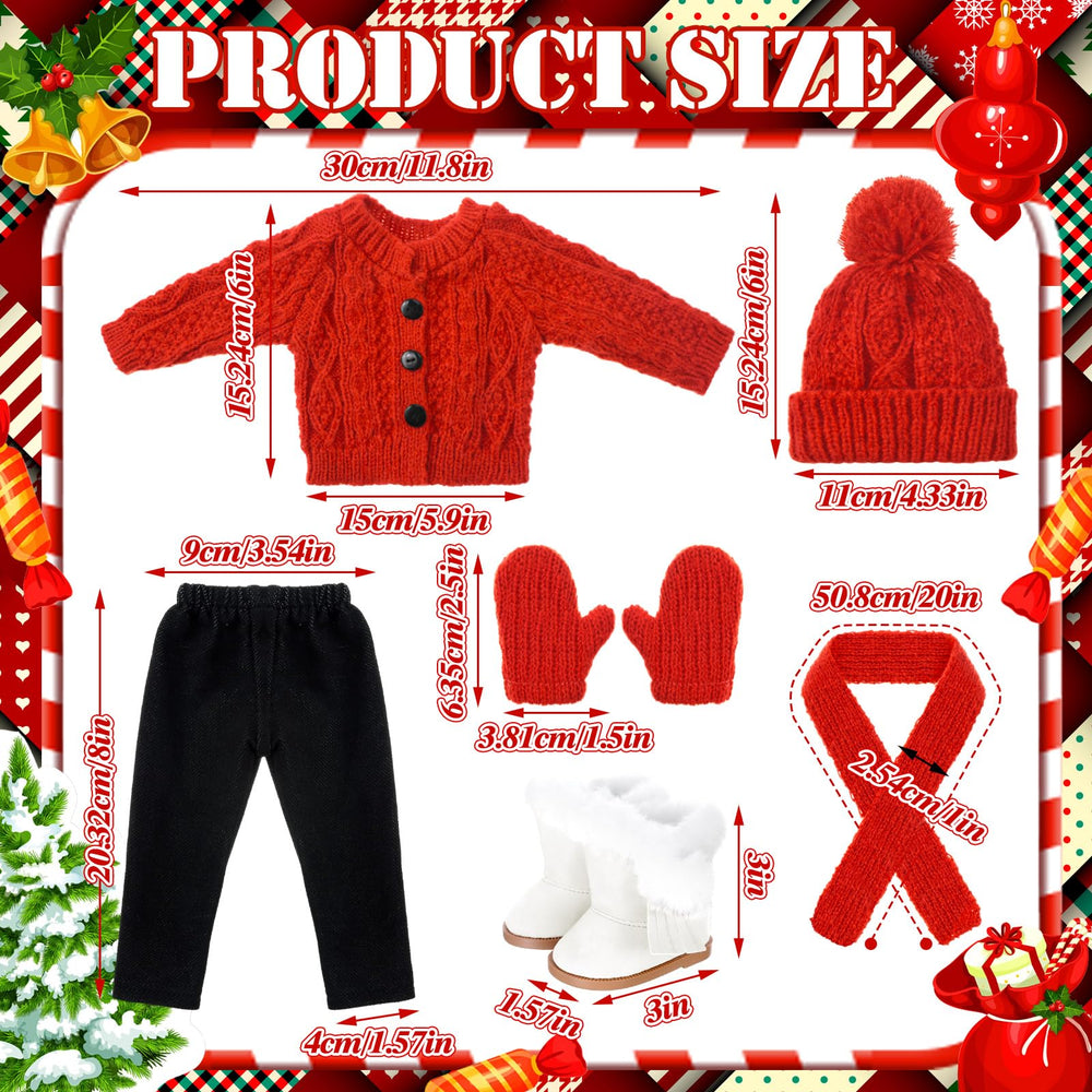 Fourluoo doll jeans offer classic winter look for 18-inch dolls.