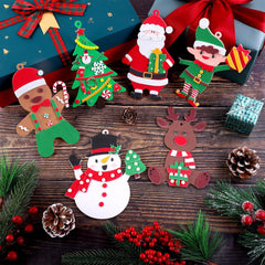 Fovths elf design foam sticker for playful Christmas crafts