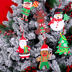 Fovths gingerbread man design foam sticker for sweet crafts