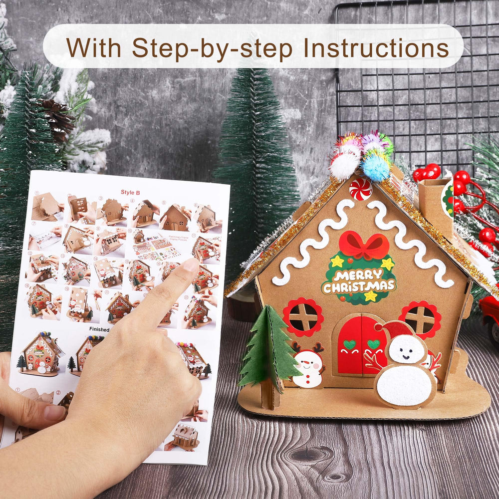 Fovths DIY House Kit abundant accessories simplify decorating and customization.
