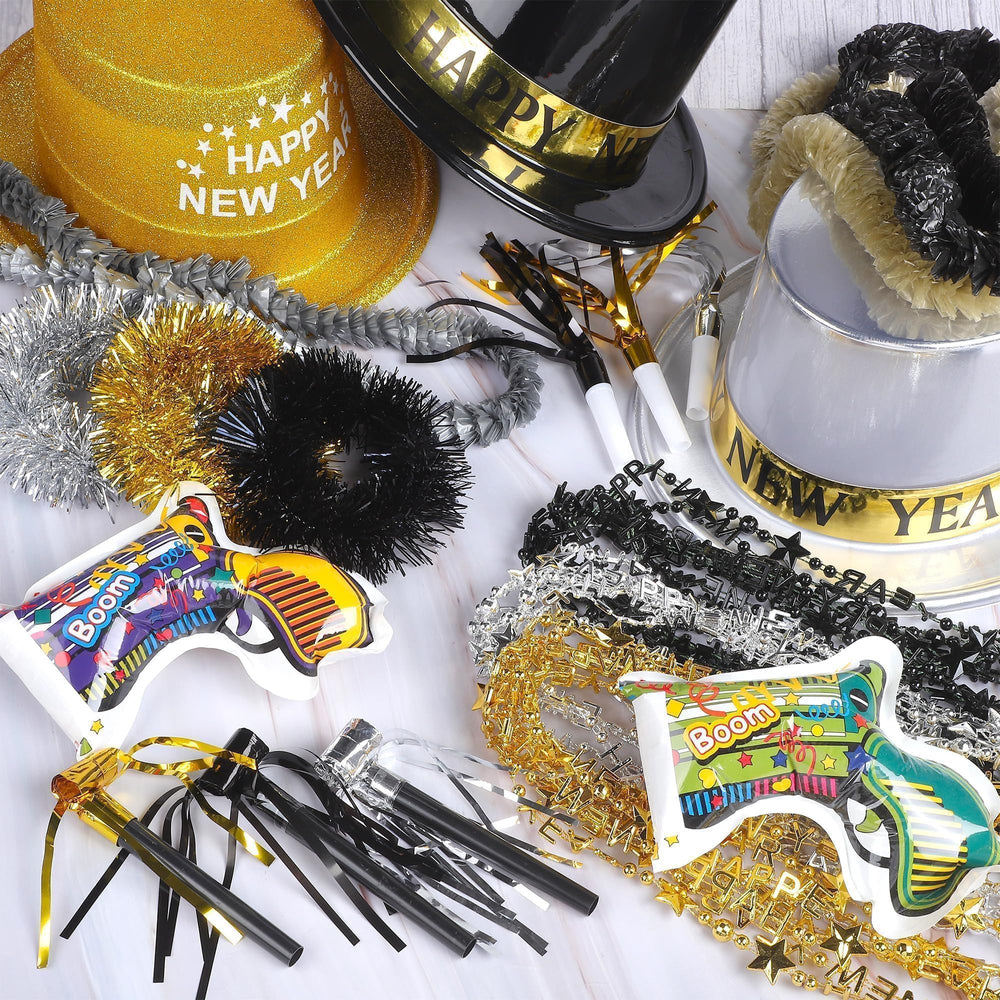 Fovths sequin bracelets sparkle on wrists for coordinated festive looks.