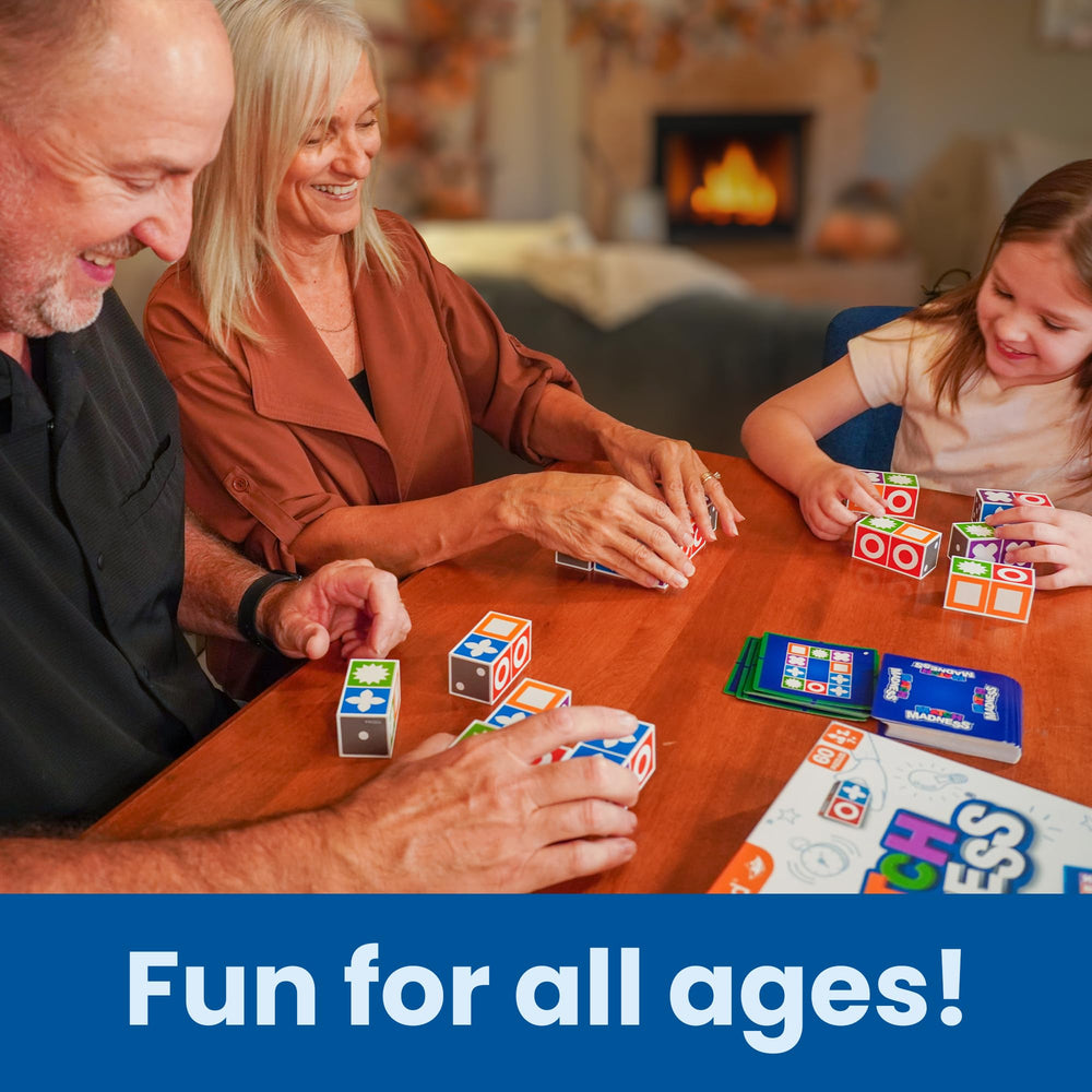 Five levels of difficulty accommodate kids and adults.
