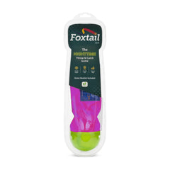 Foxtail dual LEDs maximize night visibility during outdoor games.